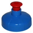 Push-Pull Deckel blau/rot