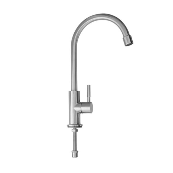 Ein-Weg-Wasserhahn Edelstahl für Wirbler geeignet  F29