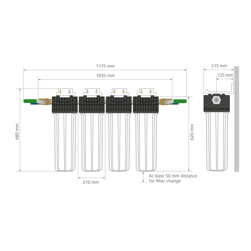 Peka 20 Hausfilter-Anlage komplett - 4. kép