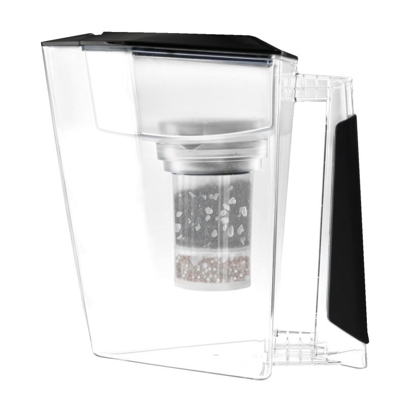 % Kanne Kini "schwarz" Tischwasserfilter "B"-Ware - 1. kép