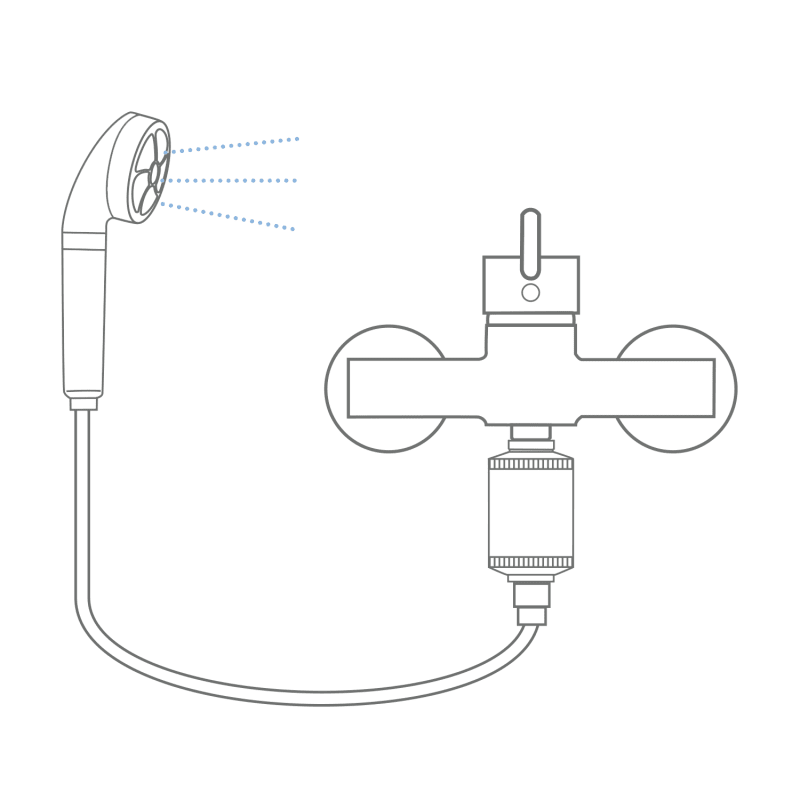 Öko-Duschfilter-UF - 4. kép