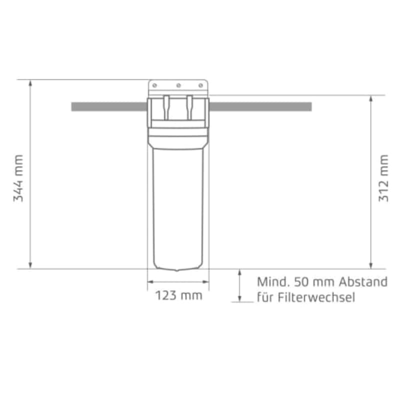 PiTec Unterbau System -Eisen-Filter - 2. kép