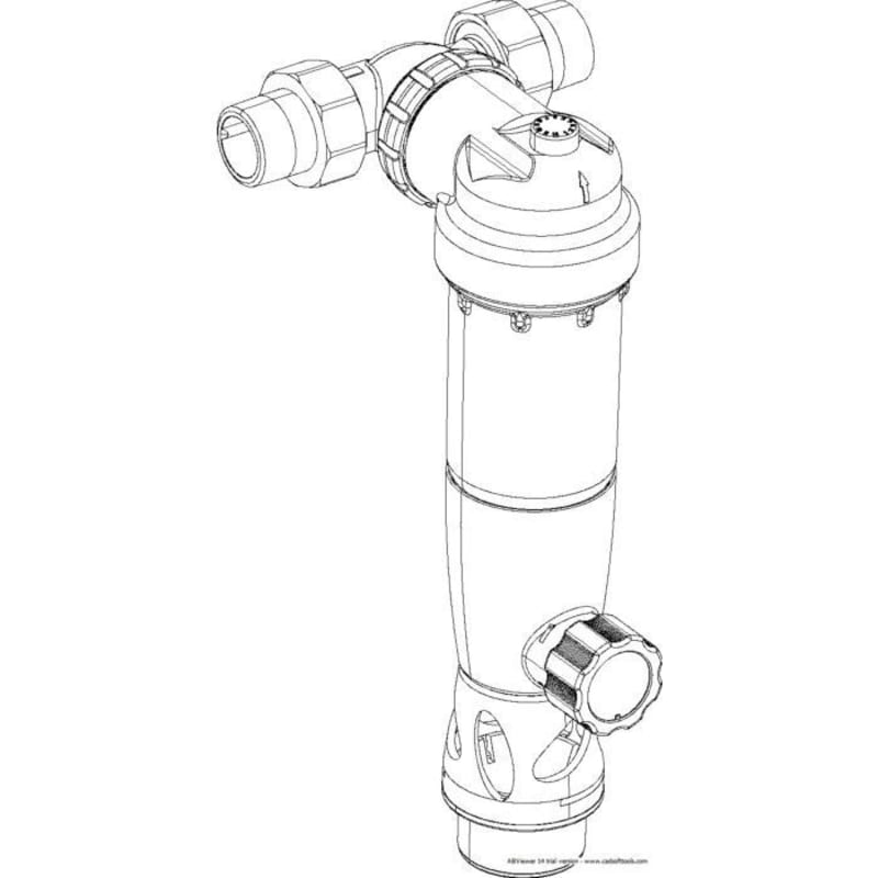 Rückspülfilter ohne Druckmesser - 2. kép